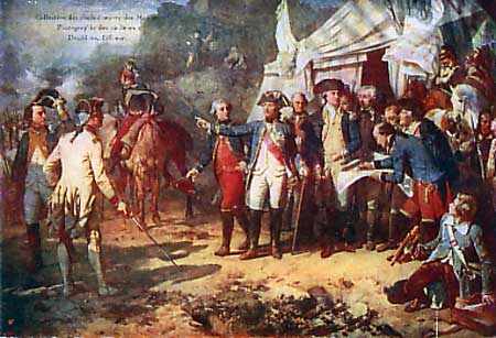 Surrender At Yorktown. It was at Yorktown Virginia